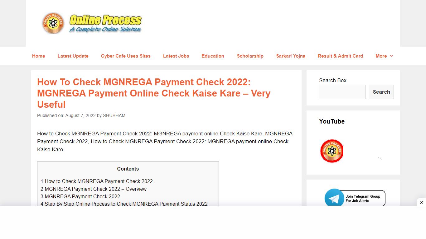 How to Check MGNREGA Payment Check 2022: MGNREGA payment online Check ...